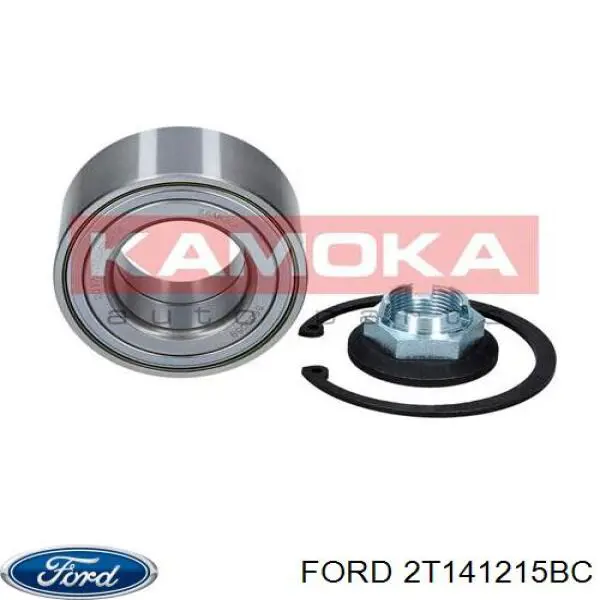 2T141215BC Ford cojinete de rueda delantero