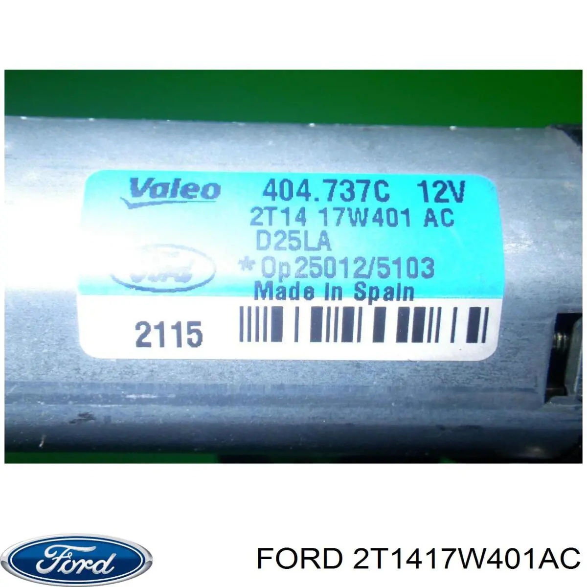 Motor del limpiaparabrisas trasero Ford 2T1417W401AC precio, desde 40,66 EUR