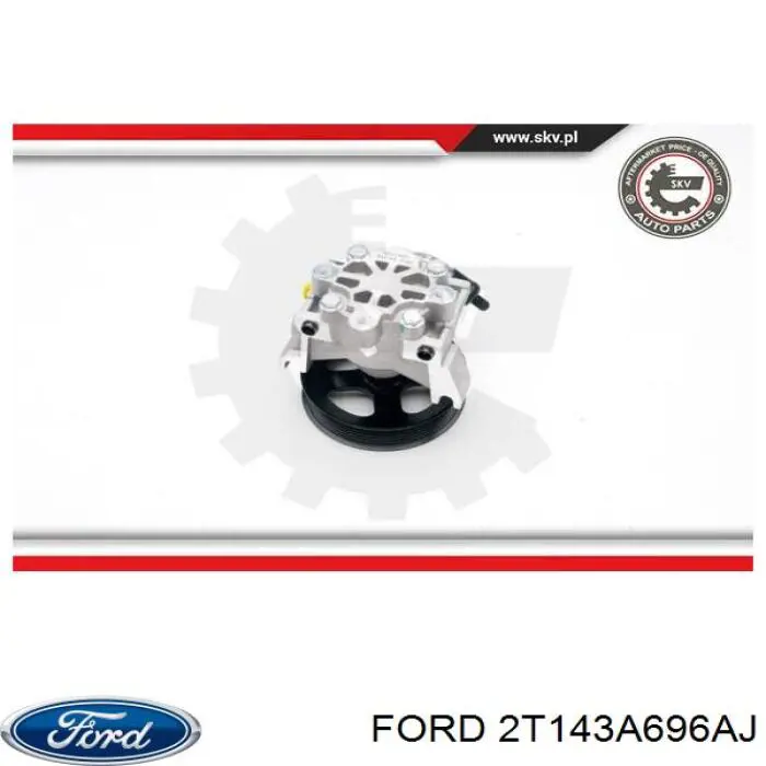 Bomba de dirección hidráulica Ford 2T143A696AJ