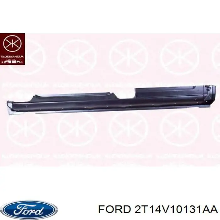 2T14V10131AA Ford chapa de acceso izquierda