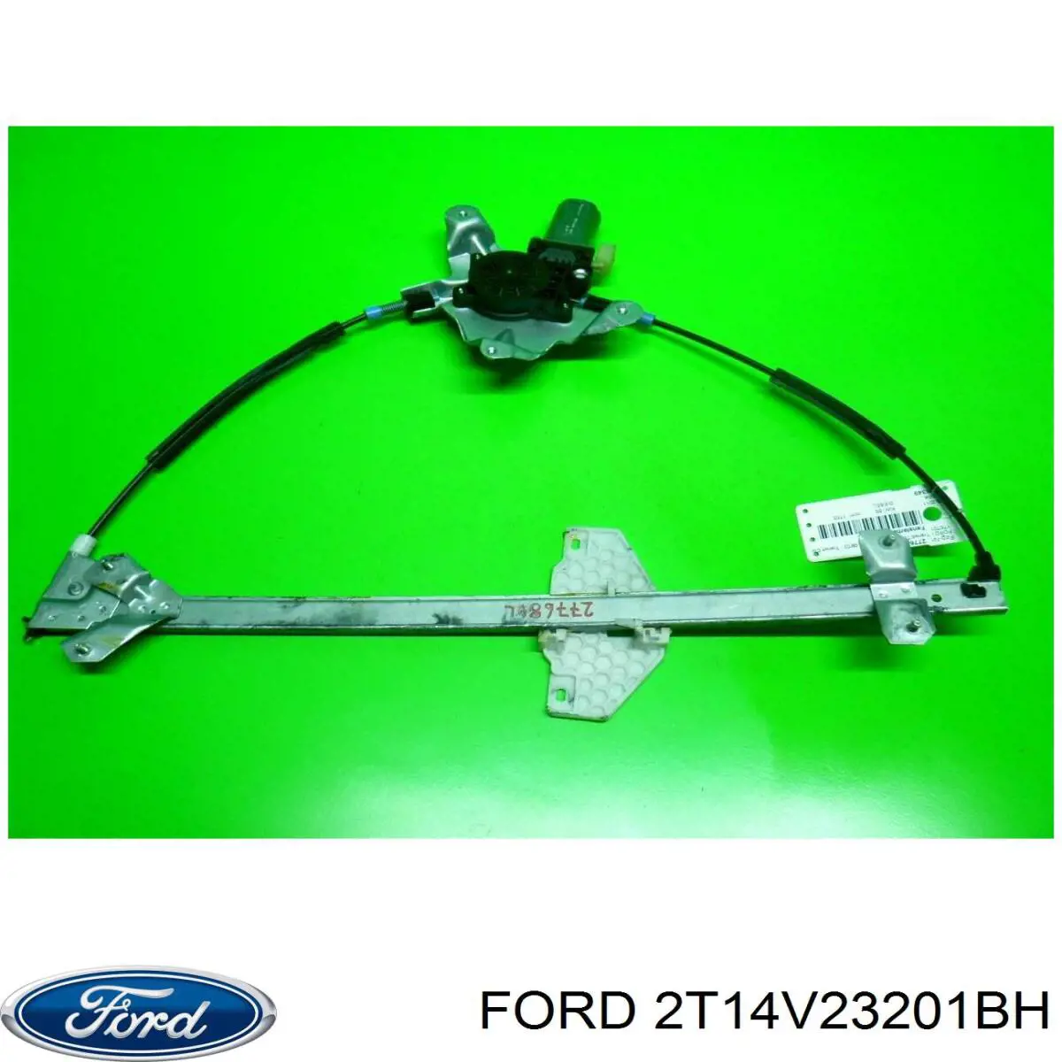 2T14V23201BH Ford mecanismo de elevalunas, puerta delantera izquierda