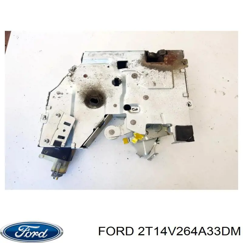 2T14V264A33DM Ford Cerradura de puerta corrediza lateral izquierda
