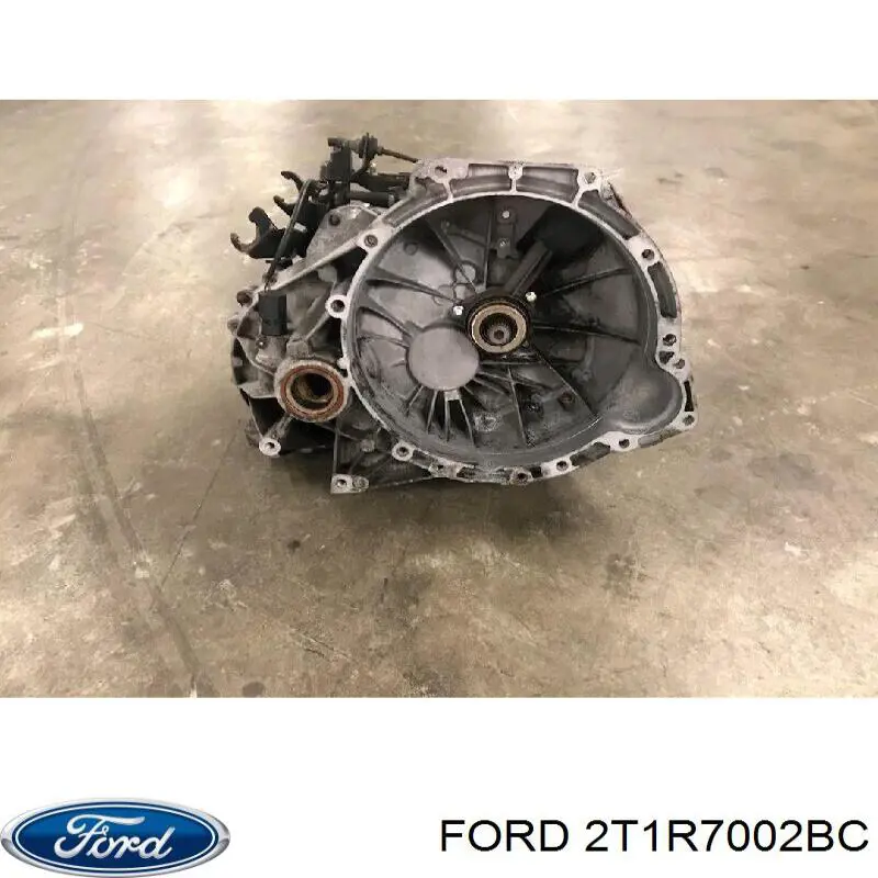 2T1R7002BC Ford caja de cambios mecánica, completa