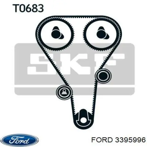 3395996 Ford tensor correa distribución