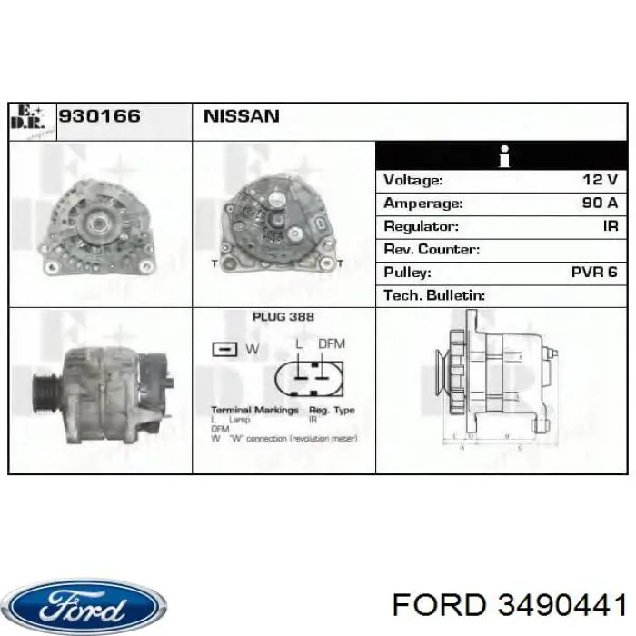 3490441 Ford