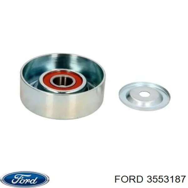 3553187 Ford tensor de correa, correa poli v