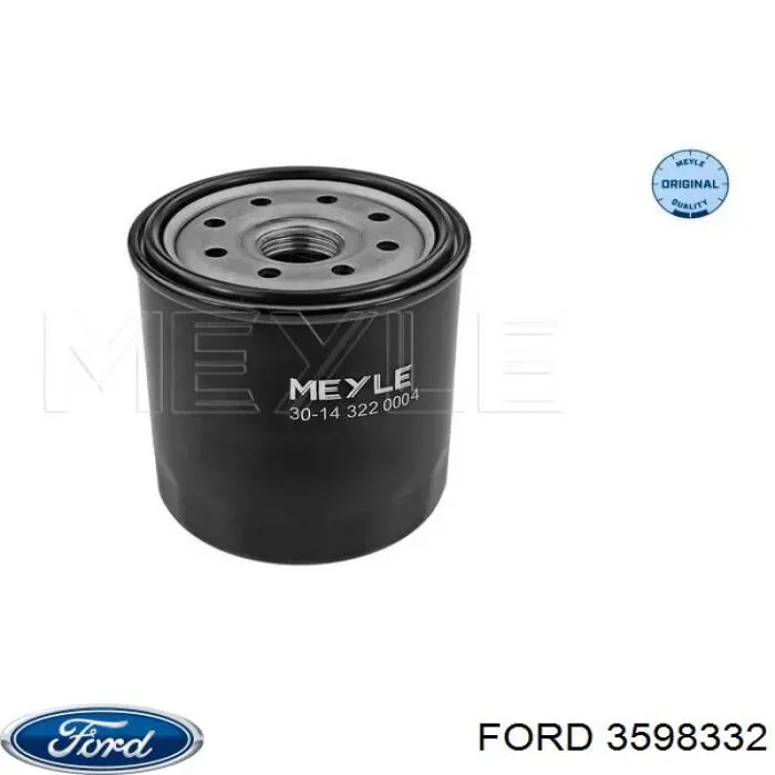 3598332 Ford filtro de aceite