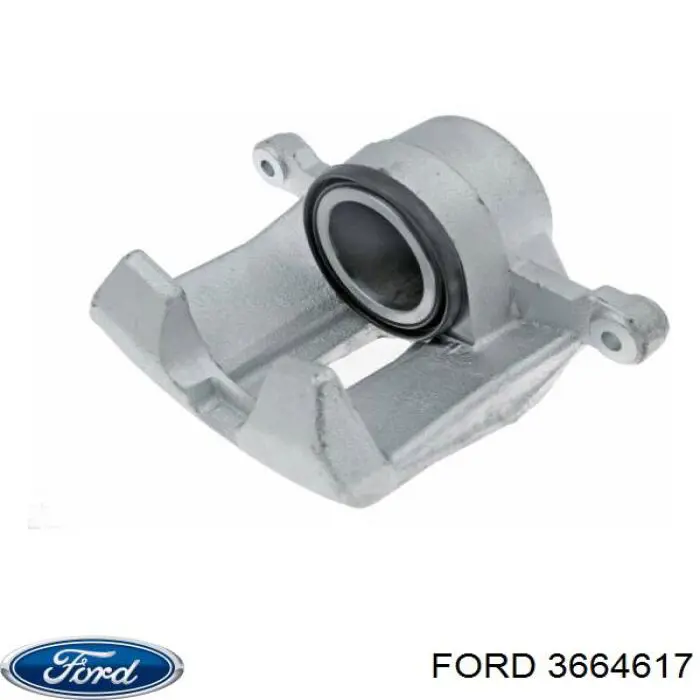 3664617 Ford pinza de freno delantera derecha