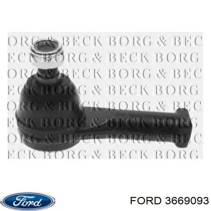3669093 Ford rótula barra de acoplamiento exterior