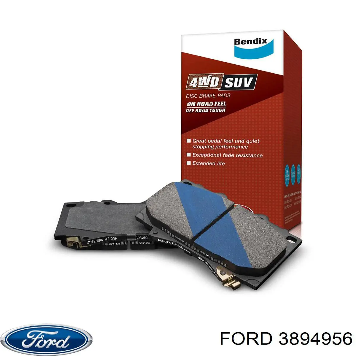Comprar 3894956 Ford Pastillas delanteras de freno