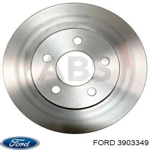 3903349 Ford disco de freno delantero