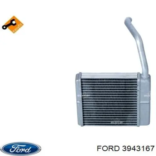 3943167 Ford Radiador interior