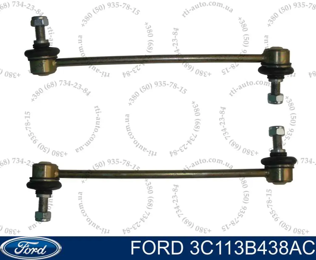 3C113B438AC Ford soporte de barra estabilizadora delantera