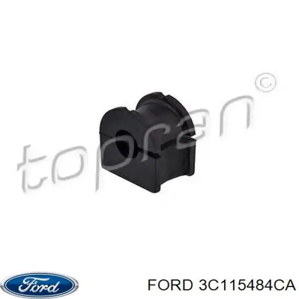 3C115484CA Ford casquillo de barra estabilizadora delantera