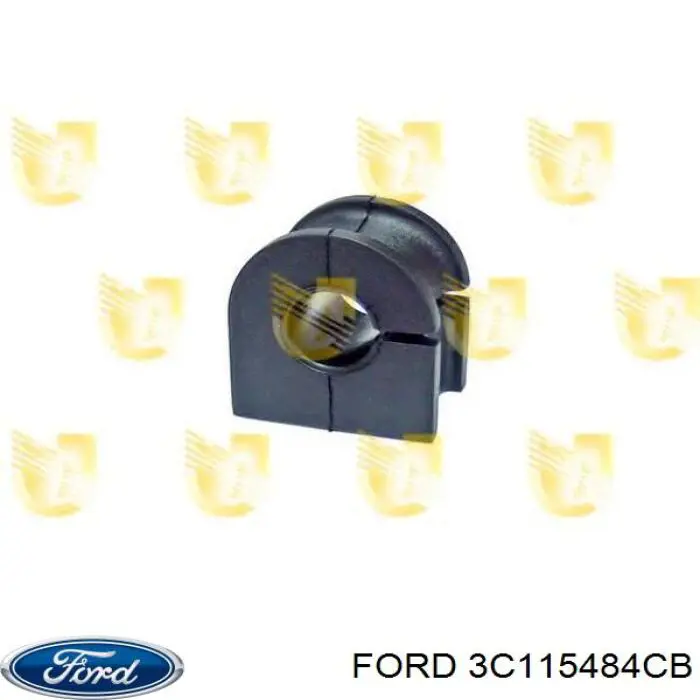 Comprar 3C115484CB Ford Buje de barra estabilizadora delantera