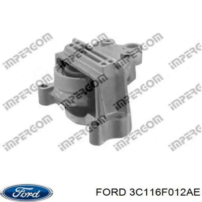 Comprar 3C116F012AE Ford Soporte de motor derecho
