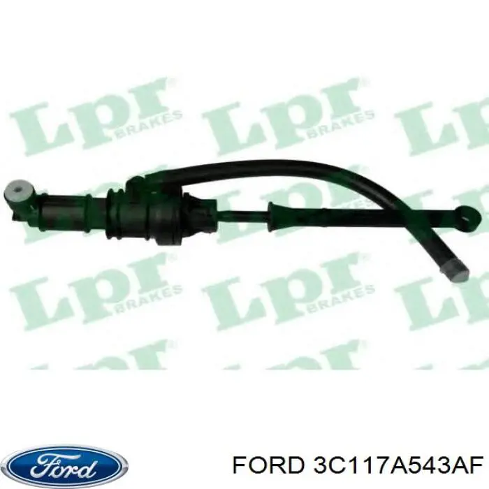 Comprar 3C117A543AF Ford Cilindro maestro de embrague