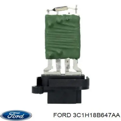 3C1H18B647AA Ford resistencia de calefacción