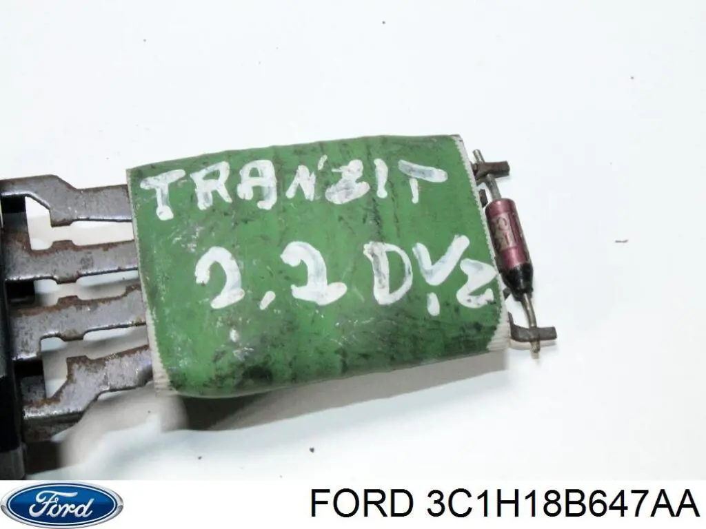Resistencia de calefacción 3C1H18B647AA Ford