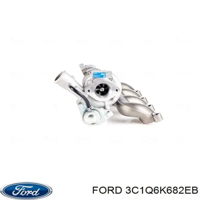 3C1Q6K682EB Ford turbocompresor
