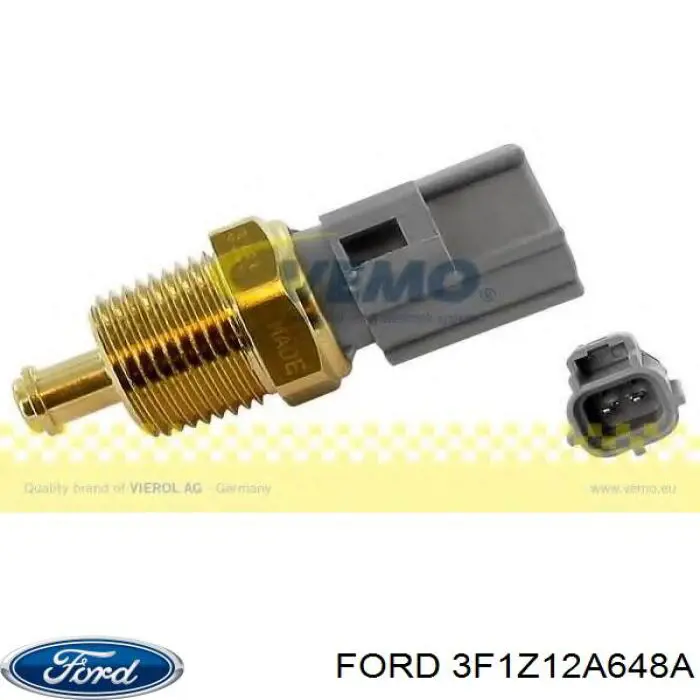 F5AZ12A648A Ford Sensor temperatura refrigerante
