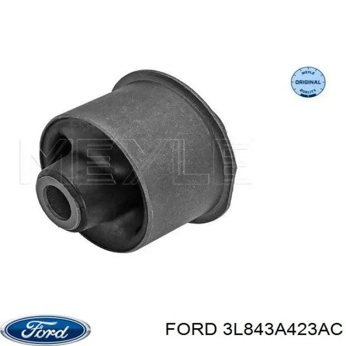 3L843A423AC Ford barra oscilante, suspensión de ruedas delantera, inferior derecha