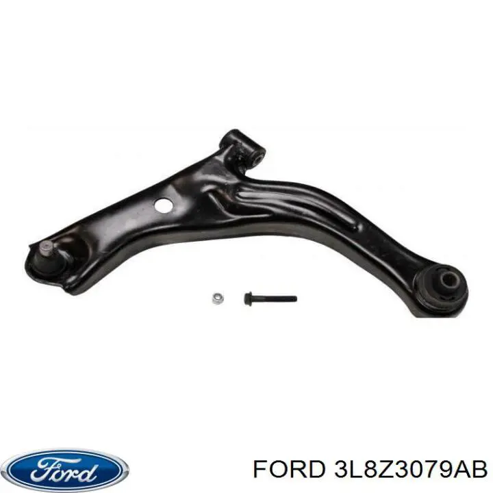 3L8Z3079AB Ford barra oscilante, suspensión de ruedas delantera, inferior izquierda