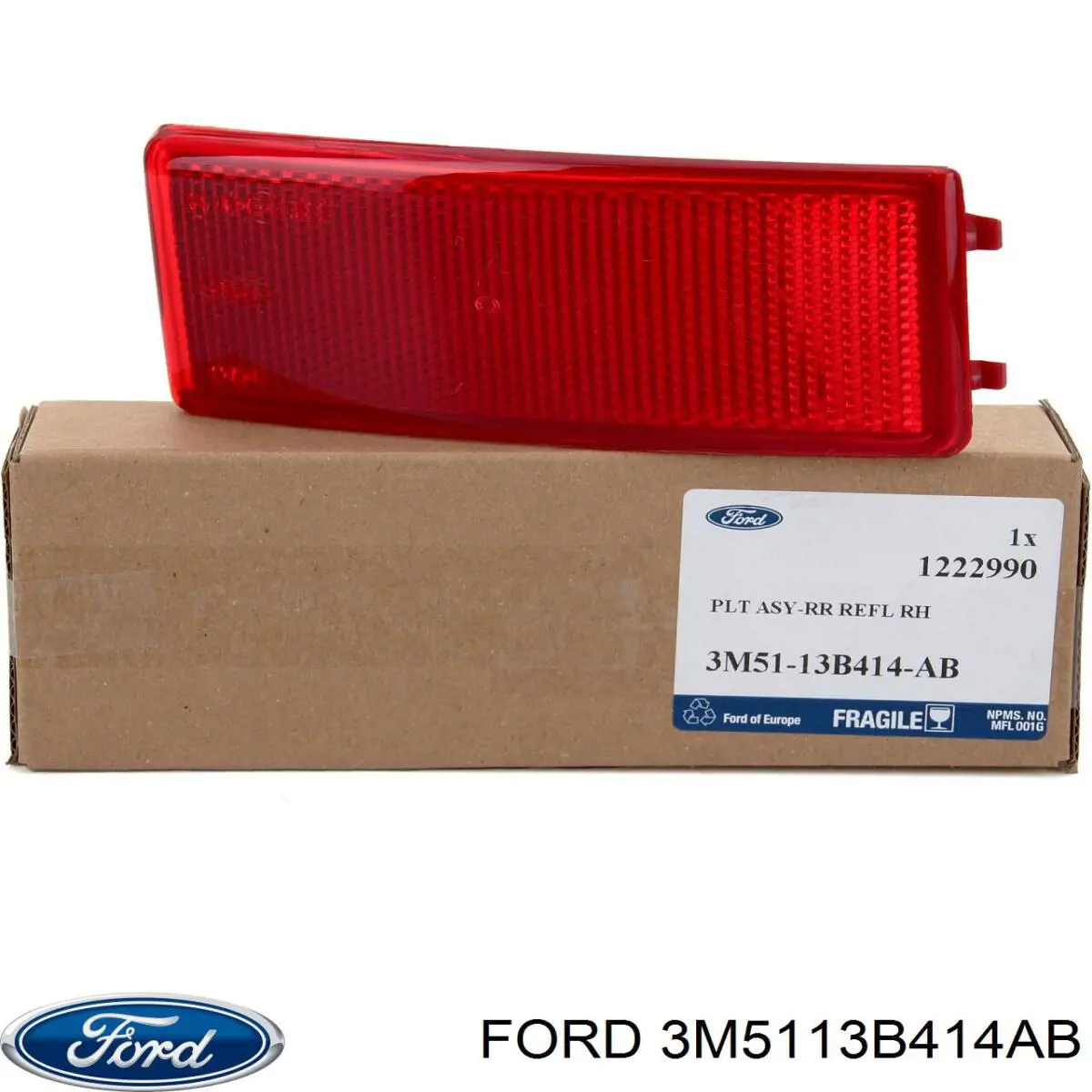 Deflector parachoques trasero derecho Ford 3M5113B414AB precio, desde 15,37 EUR