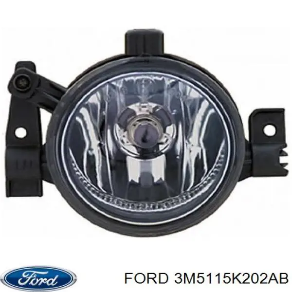 3M5115K202AB Ford luz antiniebla izquierdo