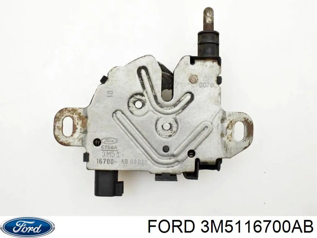 3M5116700AB Ford cerradura del capó de motor