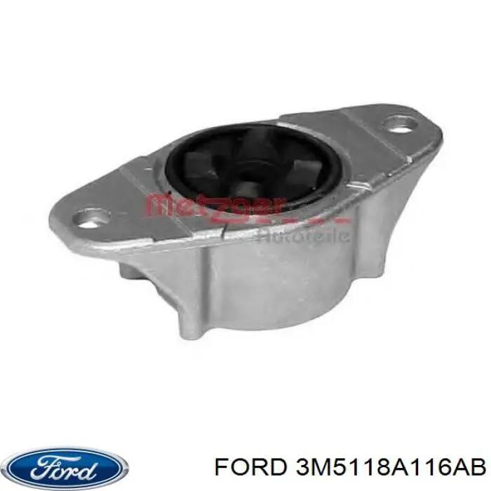 3M5118A116AB Ford soporte amortiguador trasero