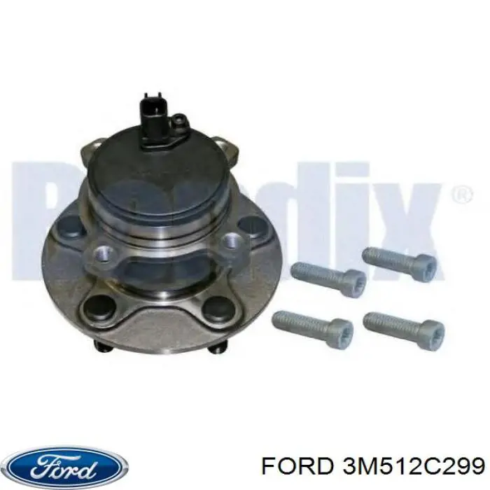 3M512C299 Ford cubo de rueda trasero