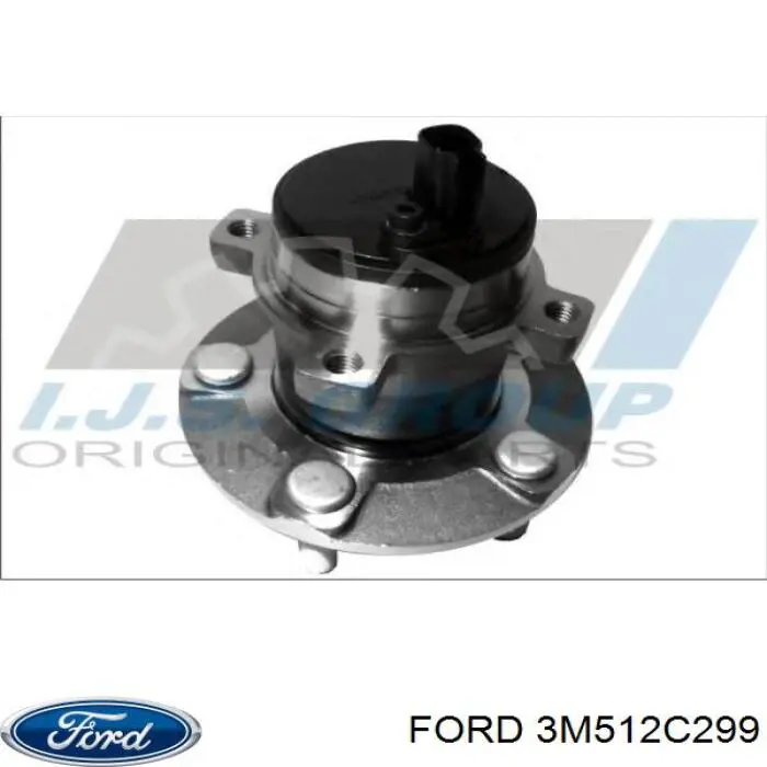 Buje de rueda Ford 3M512C299 precio, desde 68,24 EUR