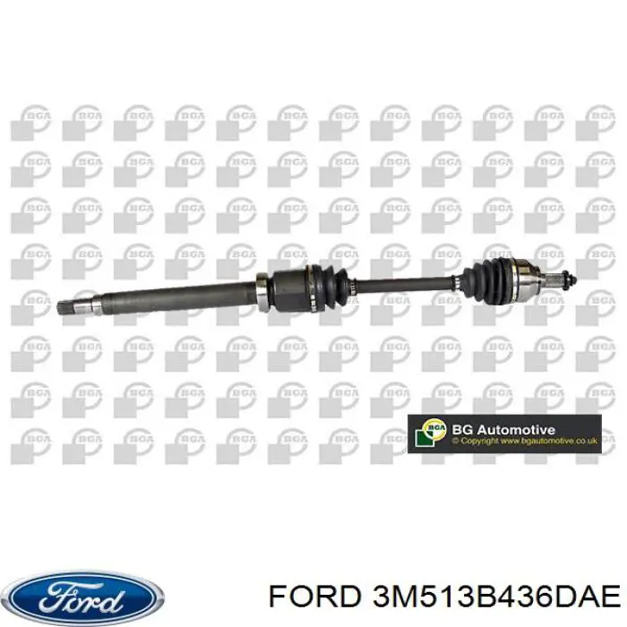 Semieje delantero derecho Ford 3M513B436DAE precio, desde 56,63 EUR