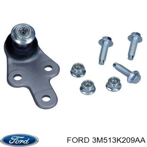 3M513K209AA Ford soporte de barra estabilizadora trasera