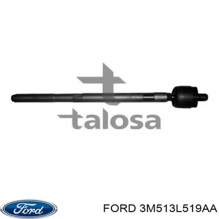 3M513L519AA Ford barra de acoplamiento