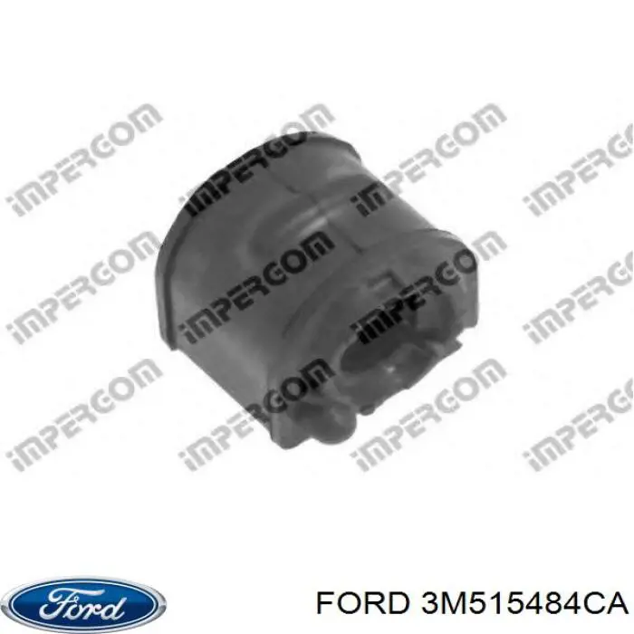 Comprar 3M515484CA Ford Buje de barra estabilizadora delantera