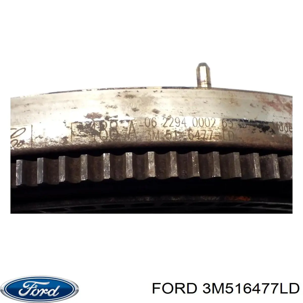 Volante motor 3M516477LD Ford