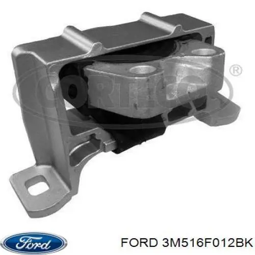 3M516F012BK Ford soporte de motor derecho