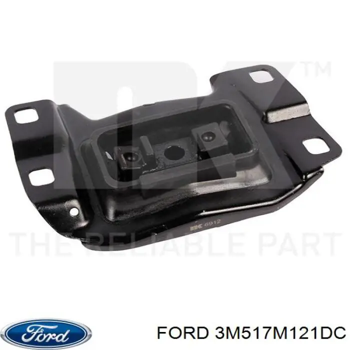 3M517M121DC Ford soporte, motor, izquierdo, superior