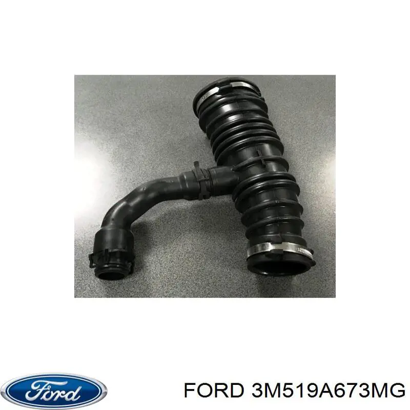 3M519A673MG Ford tubo flexible de aspiración, salida del filtro de aire