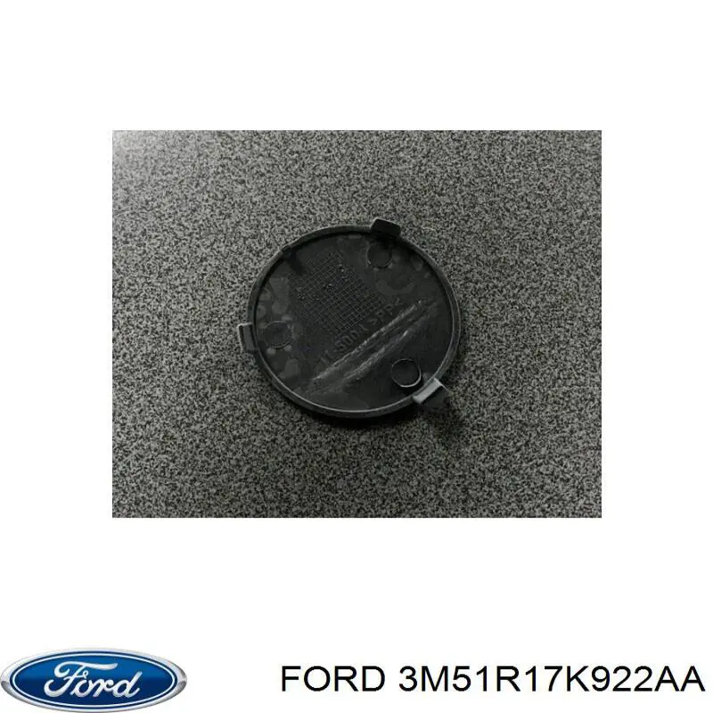 3M51R17K922AA Ford cobertura de parachoques, enganche de remolque, trasera