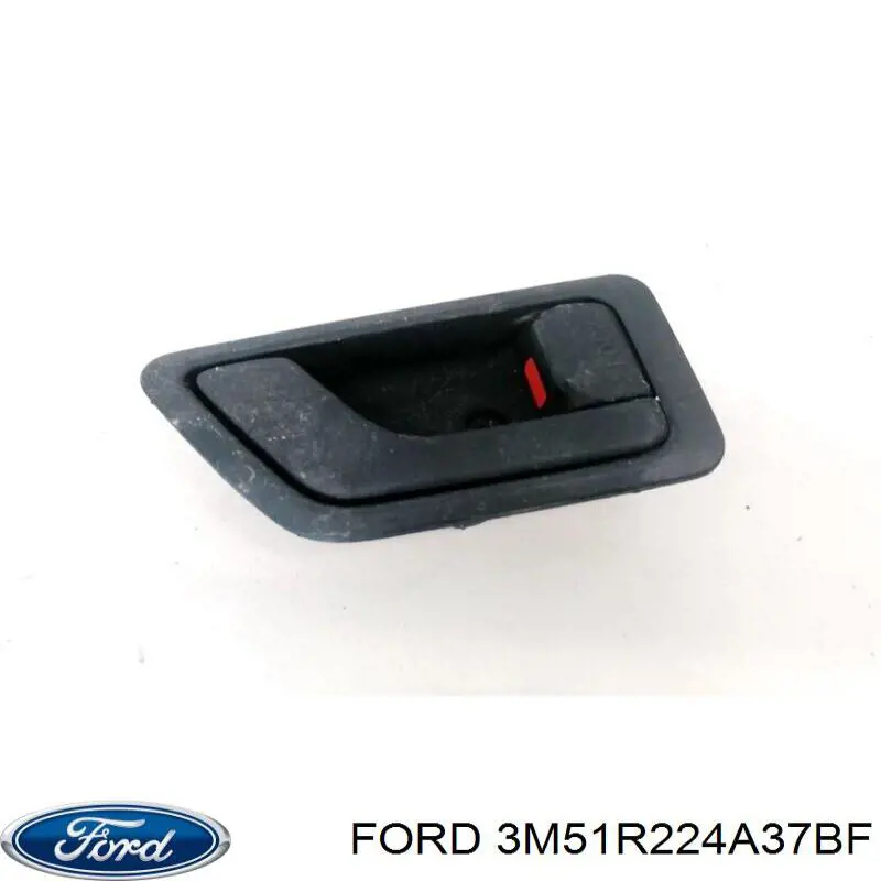 Soporte de manija exterior de puertas izquierdas 1341022 Ford