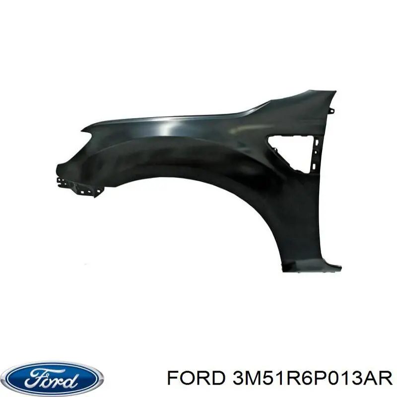 Protección motor / empotramiento 3M51R6P013AR Ford