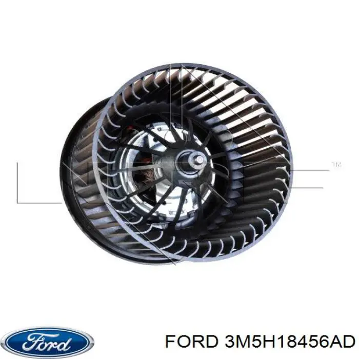 3M5H18456AD Ford motor eléctrico, ventilador habitáculo