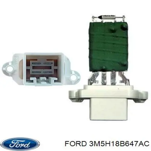 3M5H18B647AC Ford resistencia de calefacción