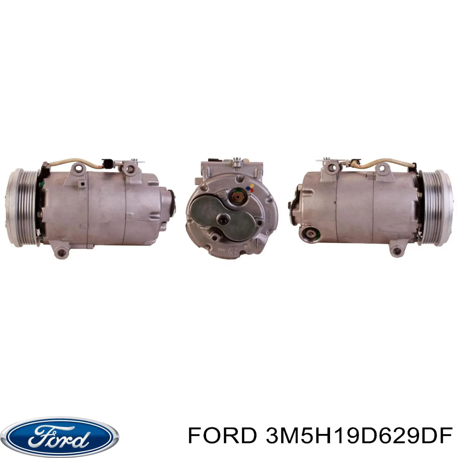 3M5H19D629DF Ford compresor de aire acondicionado