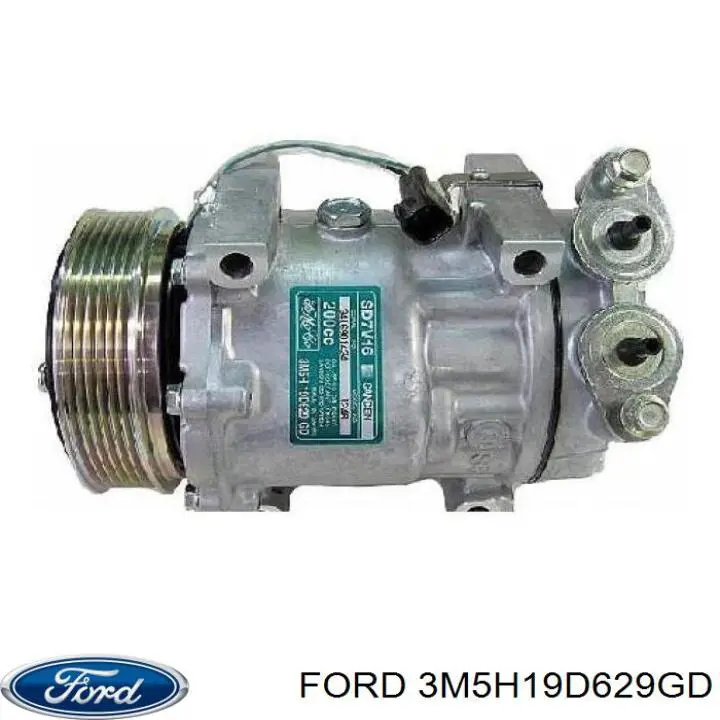 3M5H19D629GD Ford compresor de aire acondicionado