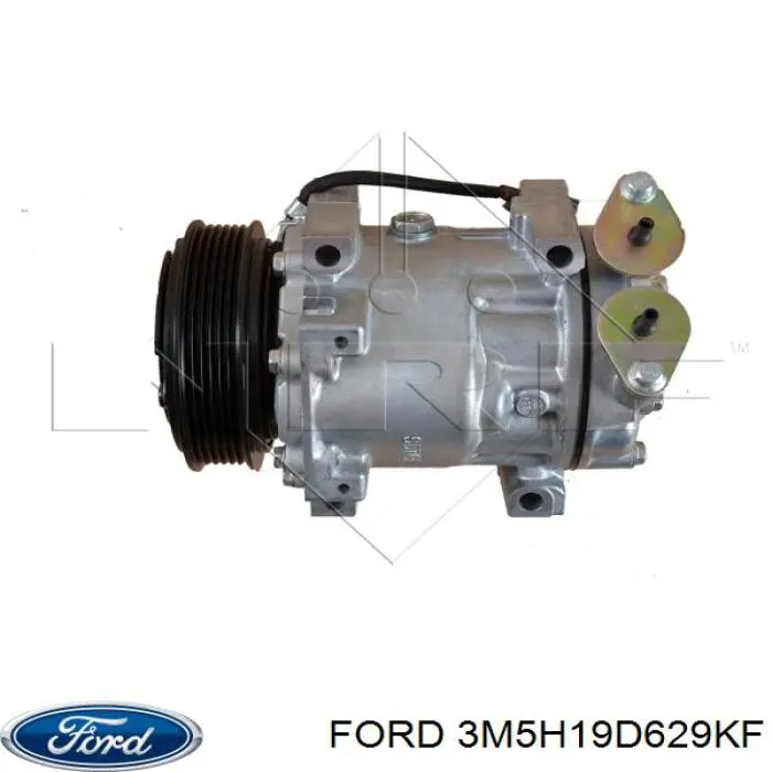 Compresor de aire acondicionado 3M5H19D629KF Ford
