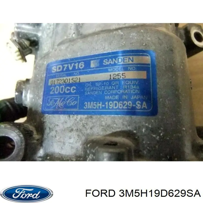 Compresor de ac Ford 3M5H19D629SA